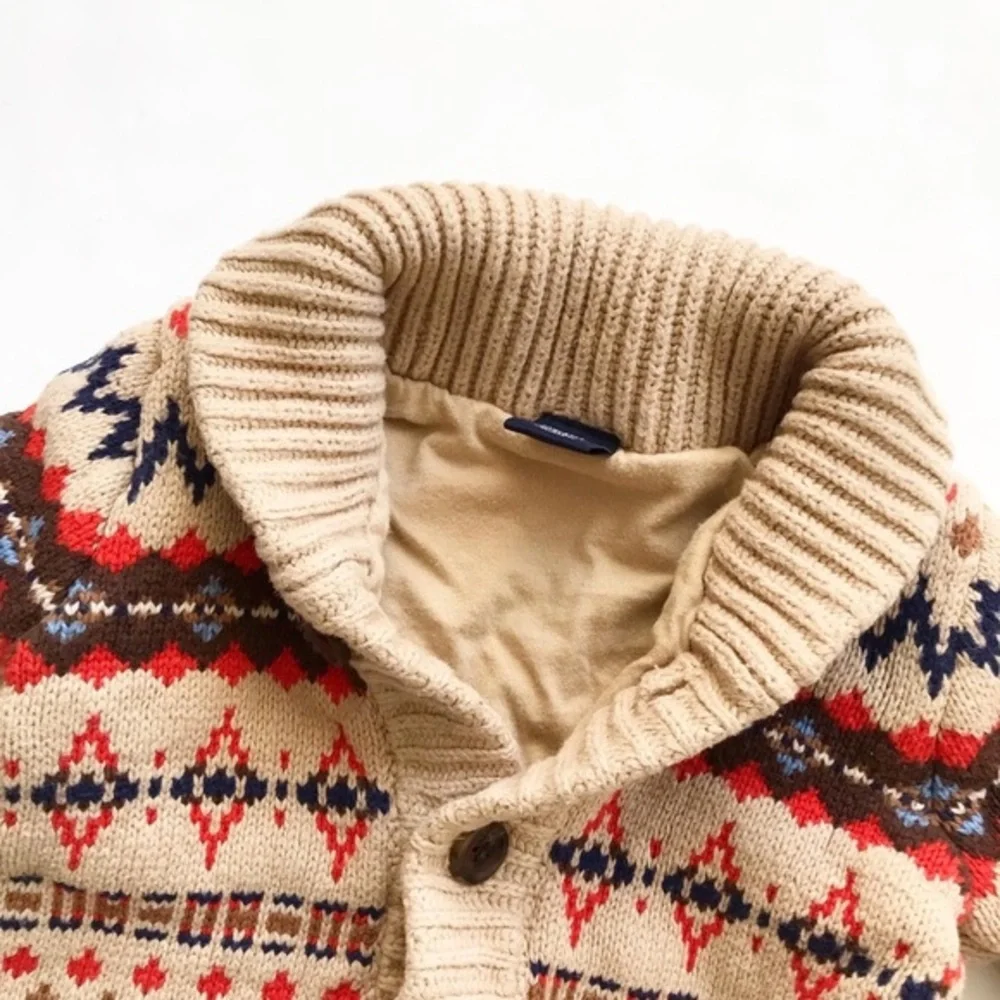 Babygap cowl neck lined cardigan EUC 6-12 months